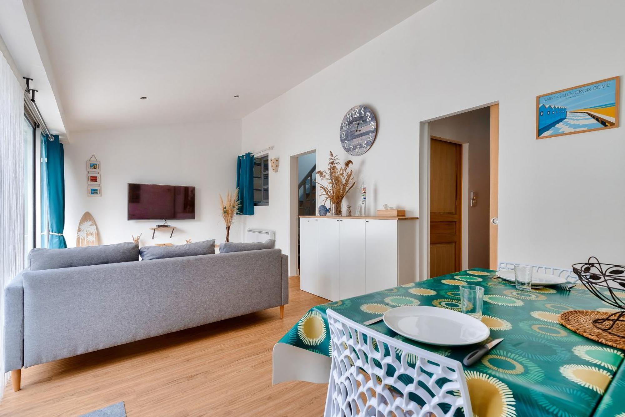 Entre Coeur De Ville Et Plage, Maison Pour 6 Сен-Жиль-Круа-де-Ві Екстер'єр фото