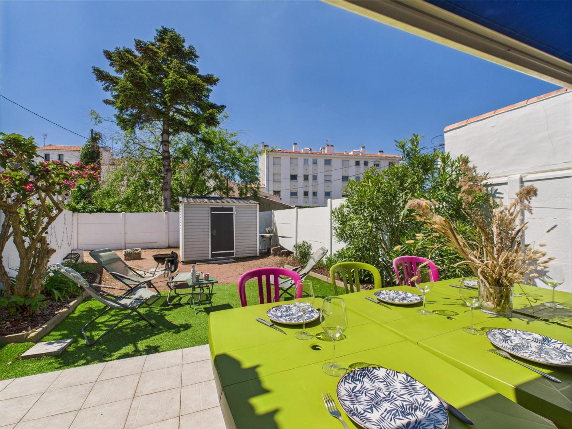 Entre Coeur De Ville Et Plage, Maison Pour 6 Сен-Жиль-Круа-де-Ві Екстер'єр фото